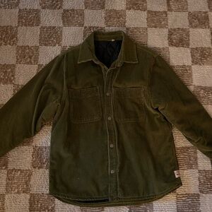 Stussy CORD QUILTED OVERSHIRT